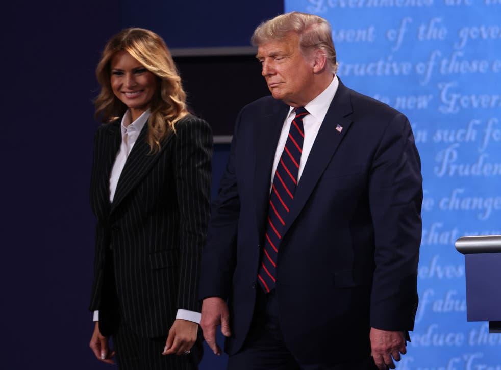 Donald Trump anunció a través de su cuenta de twitter que él y la primera dama Melania dieron positivo a coronavirus.