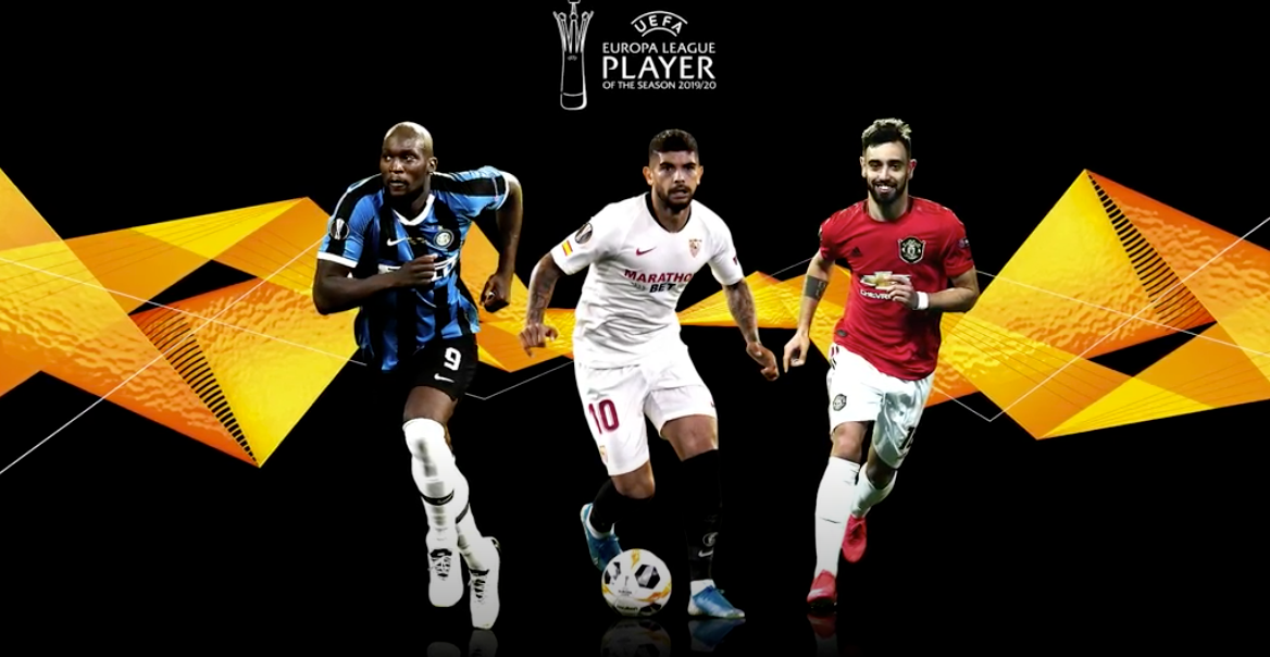 The three-man shortlist for the Europa League Player of the Season
