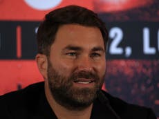 Eddie Hearn tests positive for coronavirus two weeks after mocking health advice