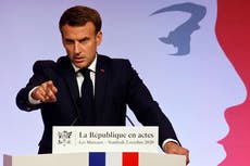 Macron says Islam 'in crisis all over the world', prompting backlash