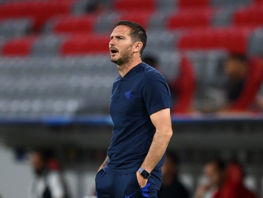 Chelsea manager Frank Lampard