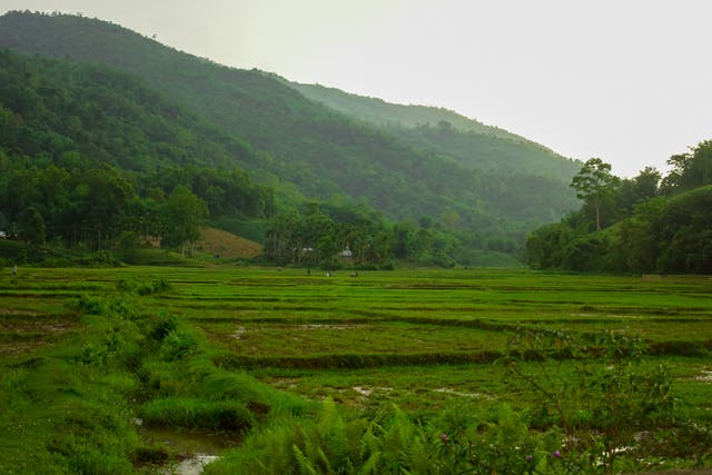 A general view of part of Karbi Anglong, in Assam state, India, where two people accused of witchcraft were killed.