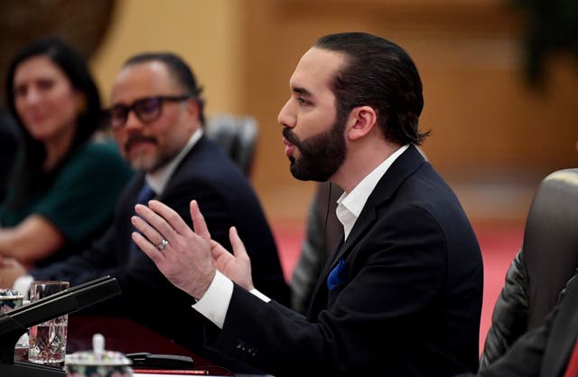 Nayib Bukele, presidente de El Salvador.