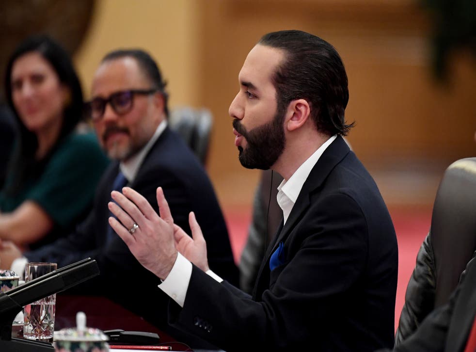 Nayib Bukele, presidente de El Salvador.