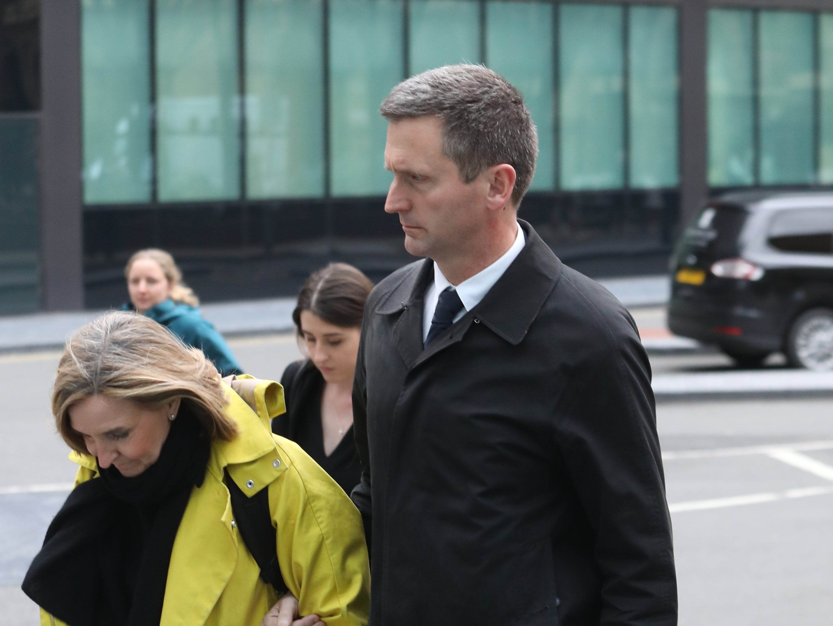 Lord Holmes of Richmond, pictured outside Southwark Crown Court
