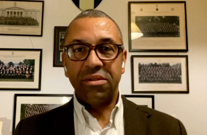 Foreign office minister James Cleverly defended the legality of the Internal Market Bill during a heated interview with BBC Breakfast