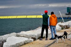 Venice remains dry as flood barriers pass 1st emergency