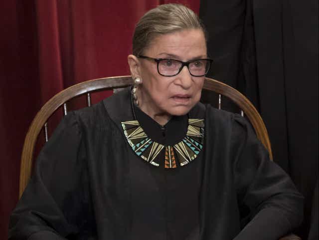 Ruth Bader Ginsburg's dissenting collar is going on sale again