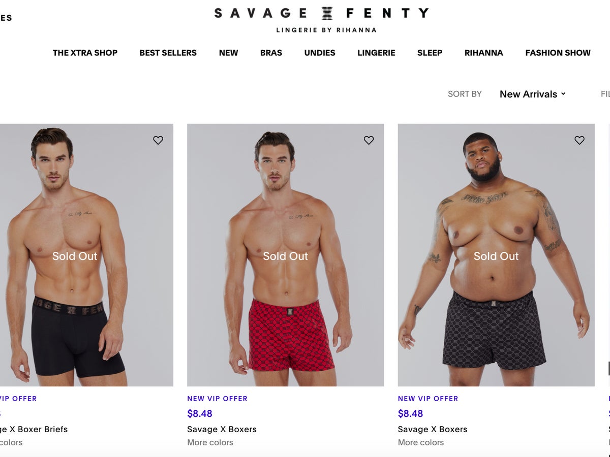 People are praising Rihanna for using diverse male models on the Savage x  Fenty website