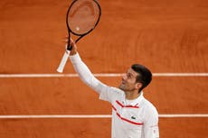 French Open 2020: Novak Djokovic cruises into fourth round where Karen Khachanov awaits