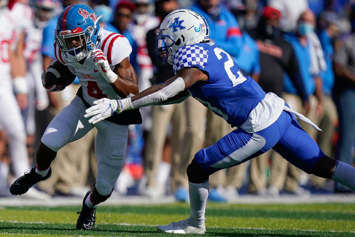 Ole Miss edges Kentucky 42-41 in OT for Kiffin's first win Kentucky ...