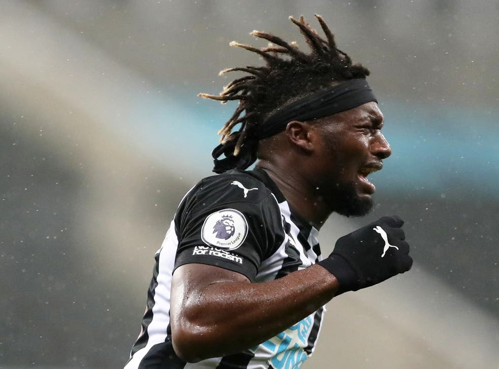 Allan Saint-Maximin helped Newcastle to victory over Burnley