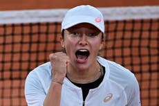 French Open results: Top seed Simona Halep dumped out of third round by teenager Iga Swiatek in stunning upset