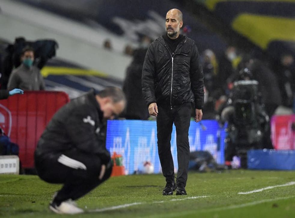 El equipo de Pep Guardiola no pudo con el Leeds de Marcelo Bielsa.