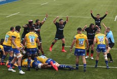 Wasps and Bristol Bears secure Premiership play-off spots as Bath come unstuck at Saracens to offer Sale hope