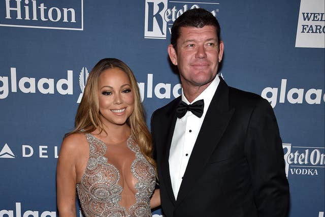 Mariah Carey says she 'didn't have a physical relationship' with her former fiancé James Packer