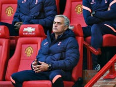 Tottenham would have ‘scored 12’ against Manchester United if they had a more attacking coach, says Jose Mourinho