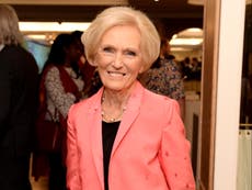 Mary Berry to be made a dame in the Queen’s Birthday Honours list