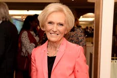 Mary Berry to be made a dame in the Queen’s Birthday Honours list