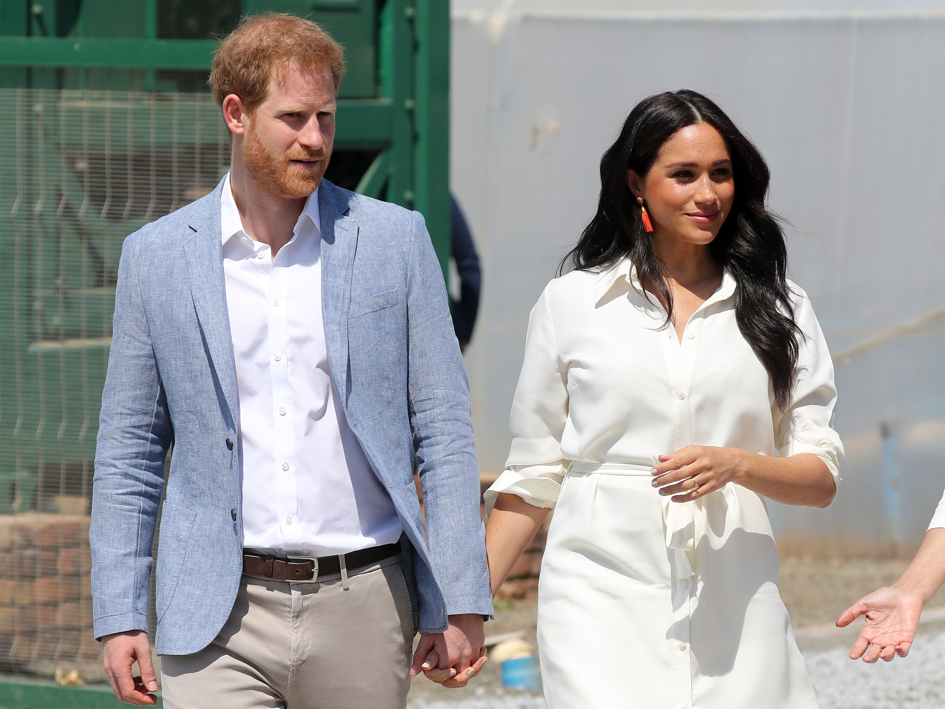 The Duke and Duchess of Sussex in Johannesburg, South Africa (2 October 2019)
