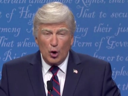 Alex Baldwin interpreta a Donald Trump en 'SNL'
