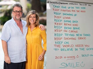 Kate Garraway shares uplifting sign from husband Derek ...