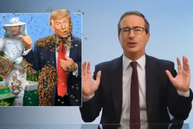 John Oliver discusses Trump's Covid-19 diagnosis on 'Last Week Tonight'