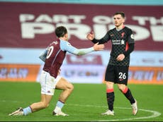 ‘Embarrassing’ Liverpool defeat ‘not acceptable’ admits Andrew Robertson