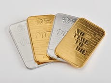 James Bond-themed gold and silver bullion bars released