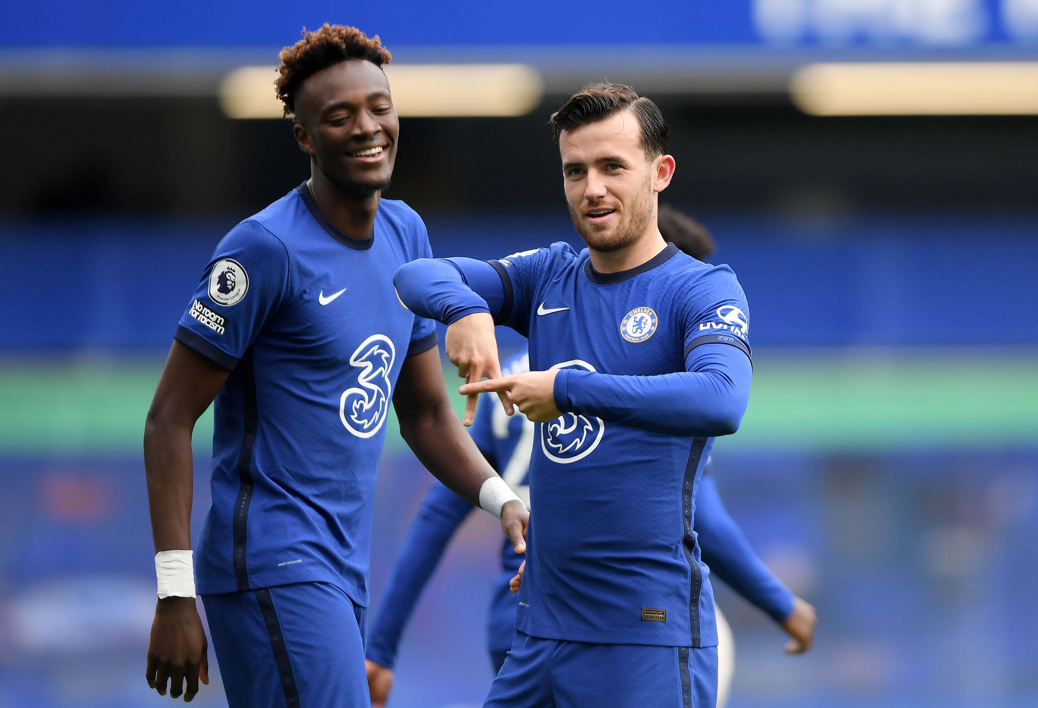 Tammy Abraham and Ben Chilwell, along with Jadon Sancho, will be kept apart from the rest of the England squad