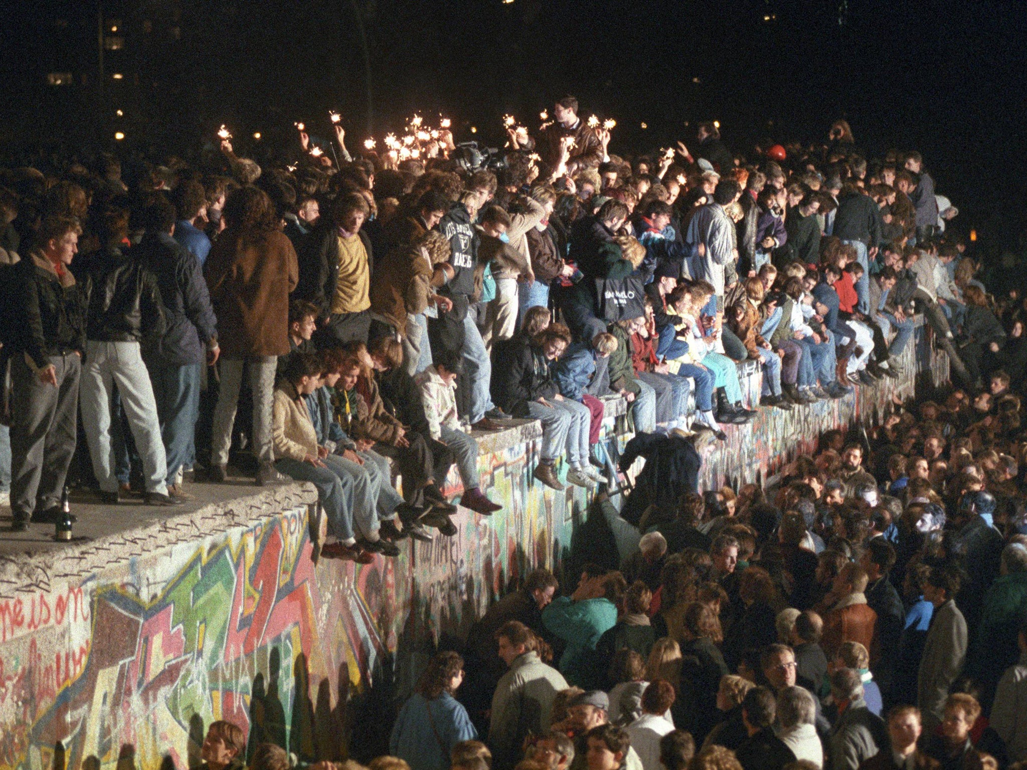 Between the fall of the Berlin Wall and the reunification of Germany a year later, Berliners lived in limbo - much like today