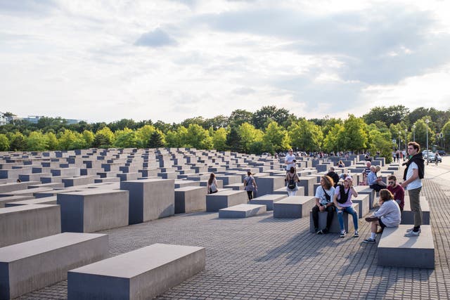 <p>The Holocaust Memorial in Berlin, Germany</p>