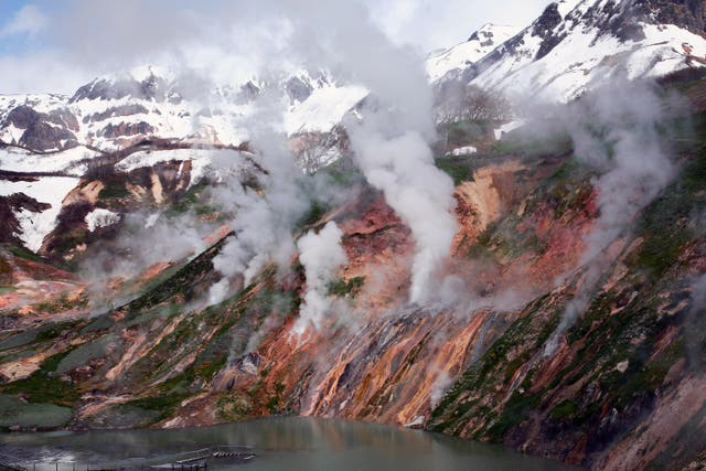 Kamchatka Peninsula, a 1,250-kilometre long peninsula in the Russian Far East, is popular with tourists