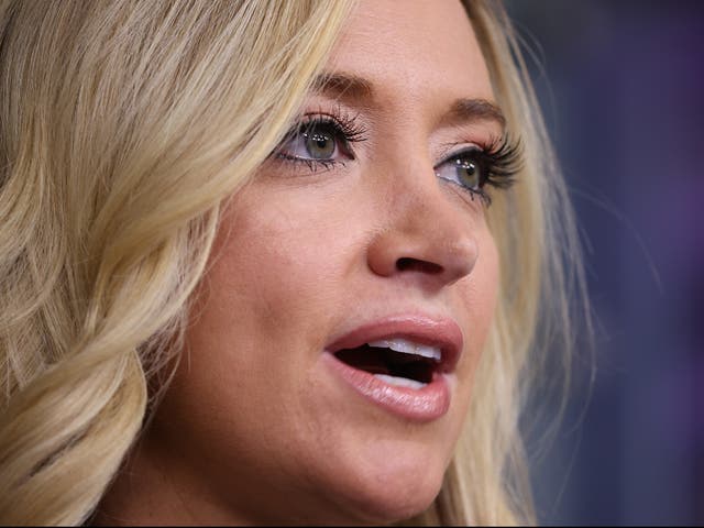It was reported that White House press secretary Kayleigh McEnany tested positive for the coronavirus 5 October, 2020