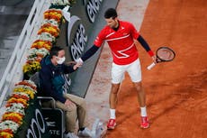 Novak Djokovic survives deja vu scare after accidentally hitting line judge during French Open win over Karen Khachanov