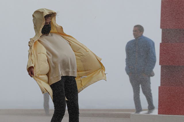 Strongest gusts expected on south coast