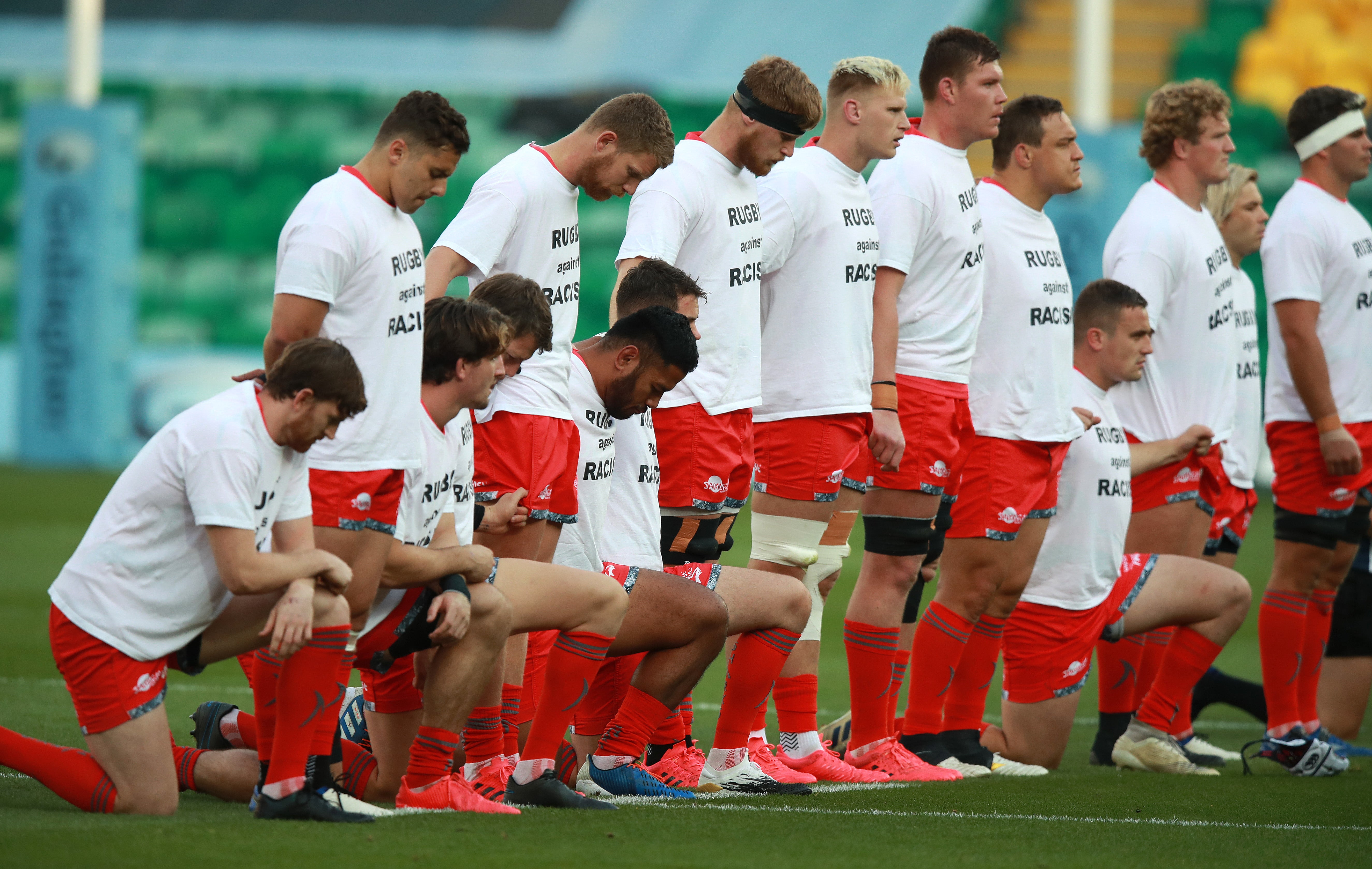 Sale Sharks saw 19 positive coronavirus tests return among players and staff