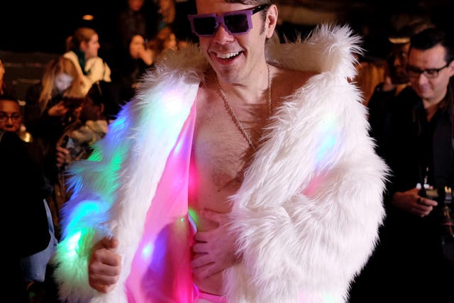 Perez Hilton, pictured  at New York Fashion Week in 2016
