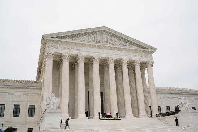 US Supreme Court justices denounce 2015 same sex marriage decision with statement on Monday 