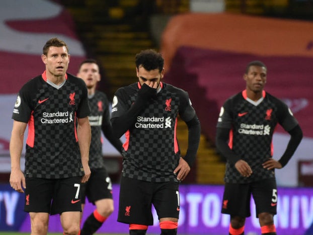 Liverpool were humiliated by Aston Villa
