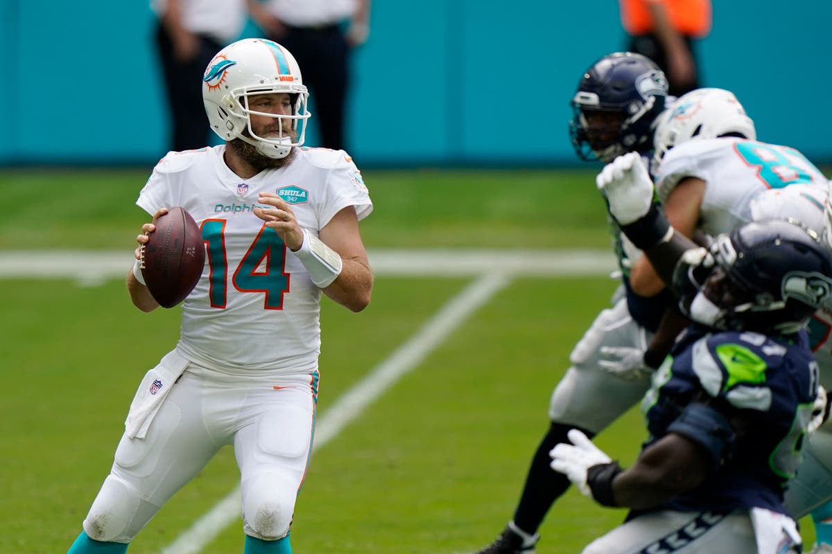 Not yet Tua time: Fitzpatrick to remain Dolphins' starter NFL career AP  Miami quarterback