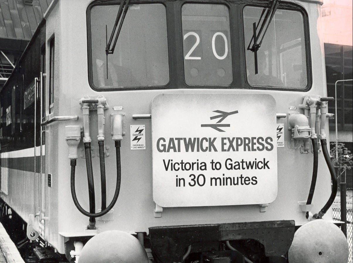 Record breaker: the launch of the UK’s first dedicated air-rail link in 1984