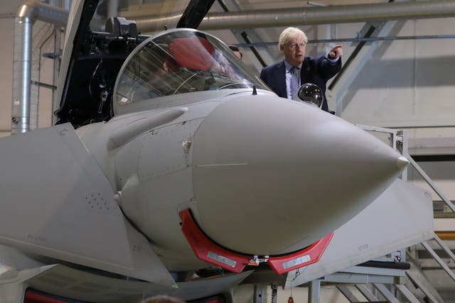 The UK had a 16 per cent share of the global arms trade in 2019