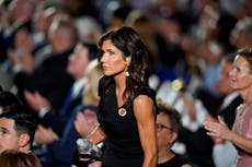 Aide: Noem has no plans to get tested despite Trump event