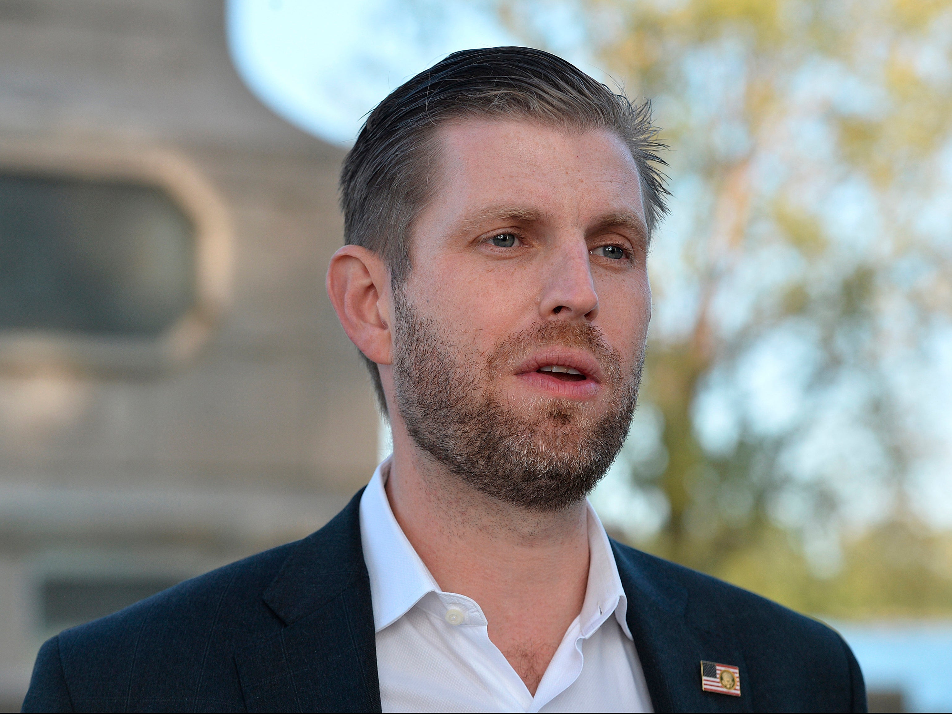 Eric Trump told a North Dakota radio station that his father “literally saved Christianity."