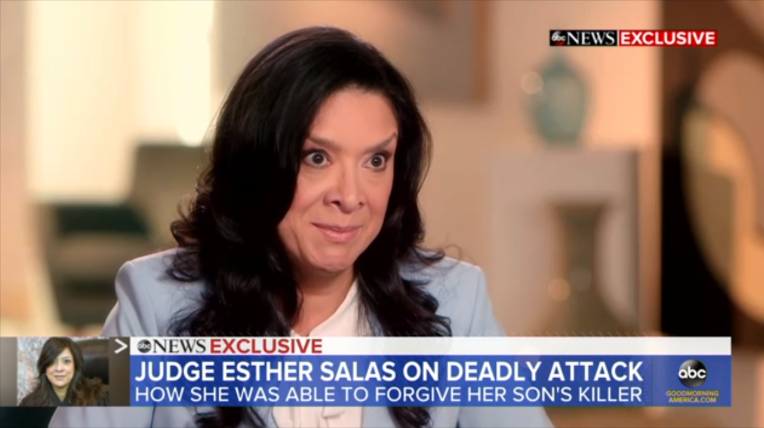 US District Judge Esther Salas 