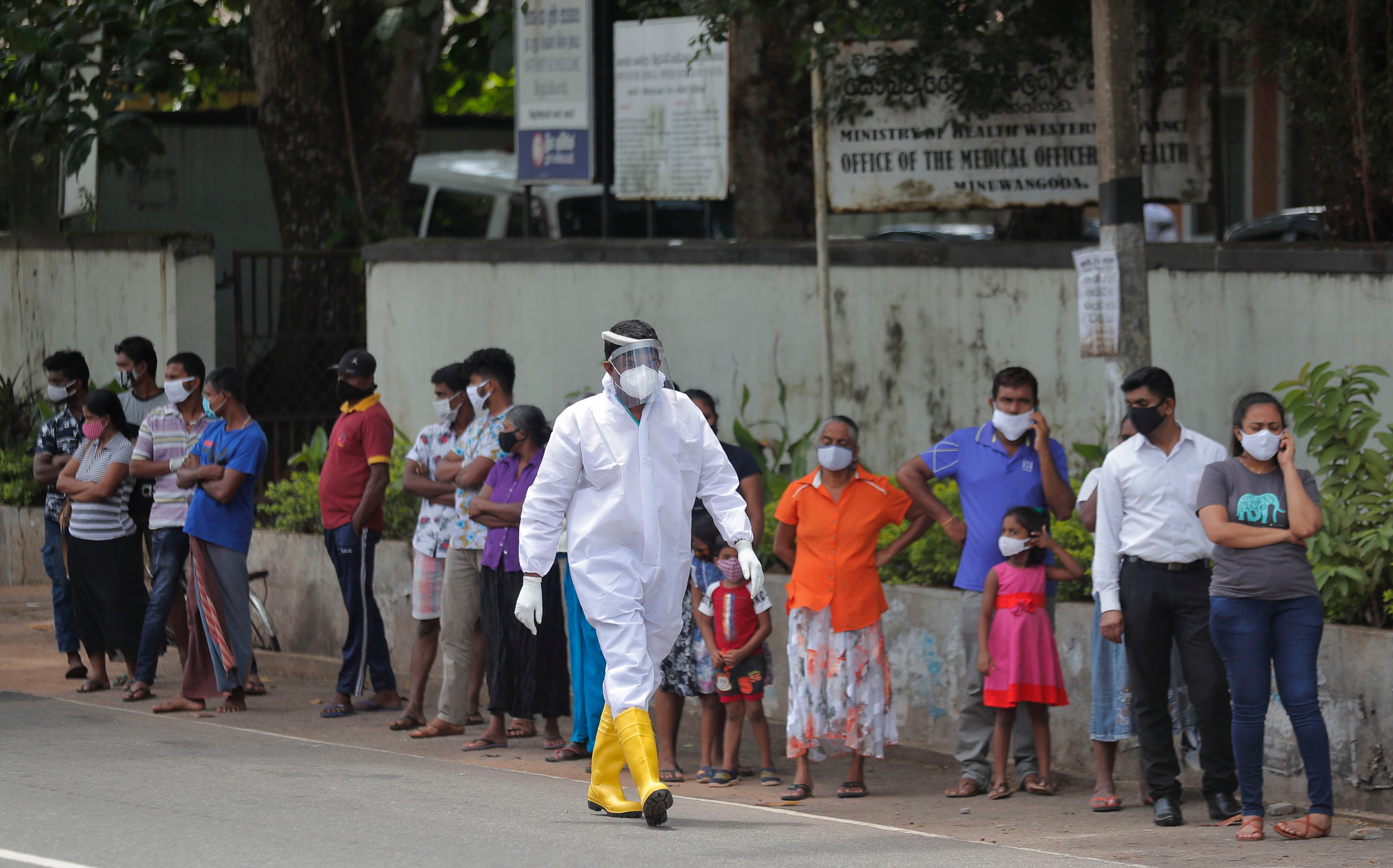Virus Outbreak Sri Lanka