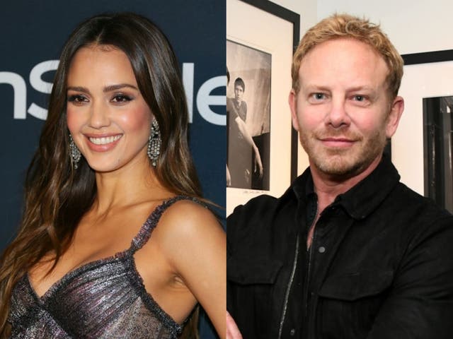Jessica Alba and Ian Ziering at events in early 2020