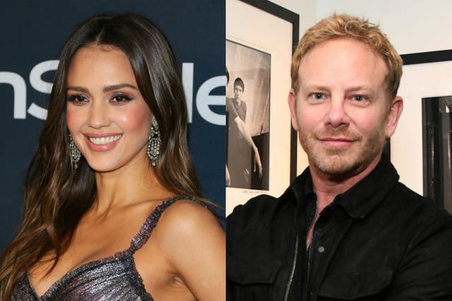 Jessica Alba and Ian Ziering at events in early 2020