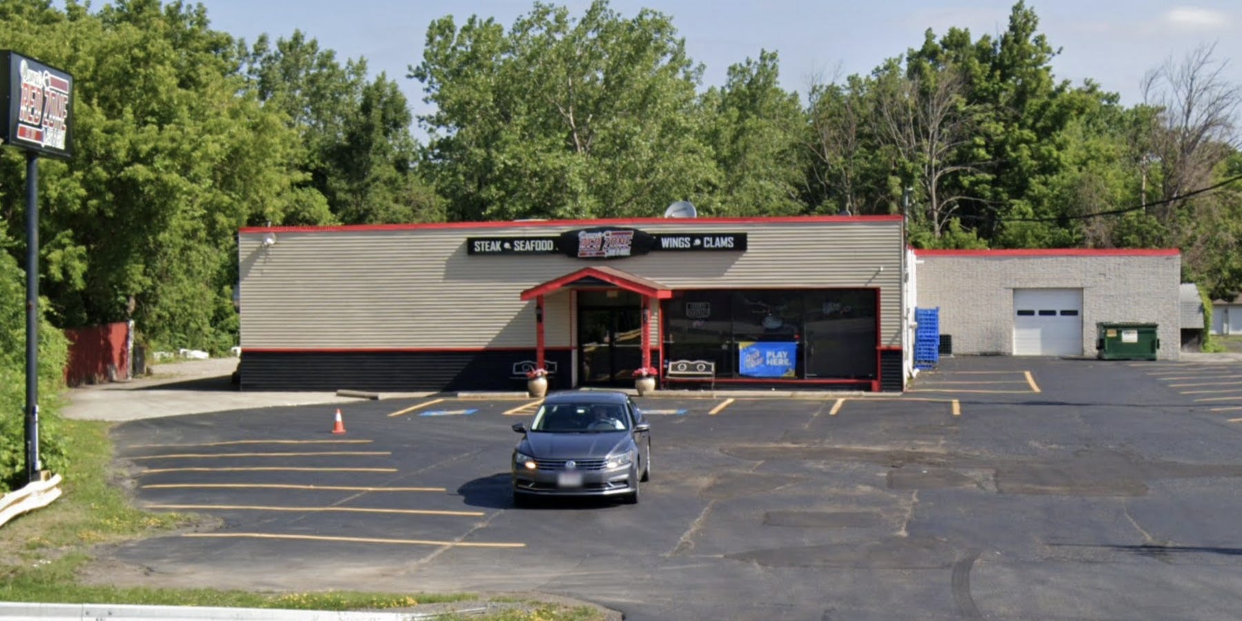 Pamp’s Red Zone Bar & Grill, in West Seneca, where the incident occured